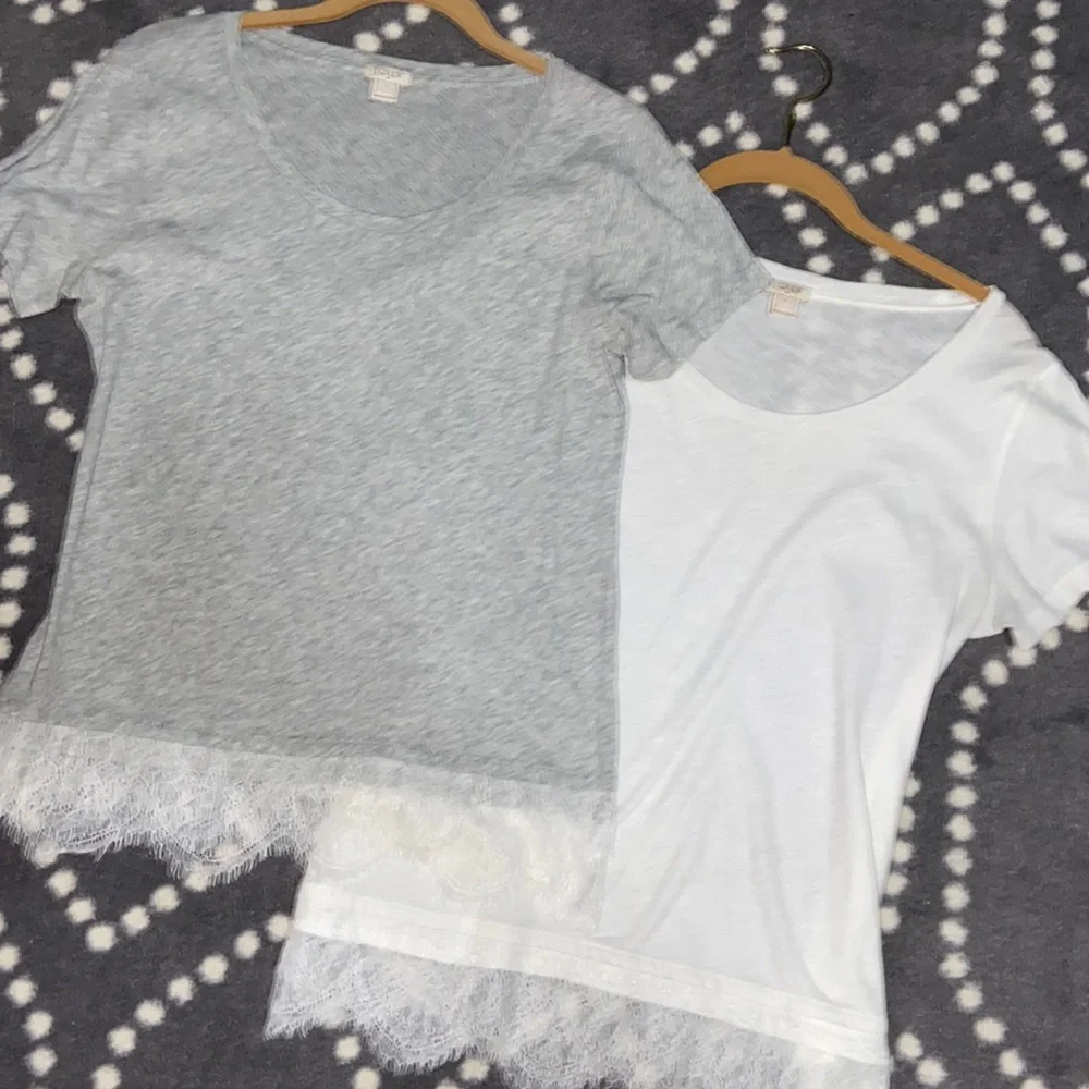 Two lace tshirts - Picture 1 of 7